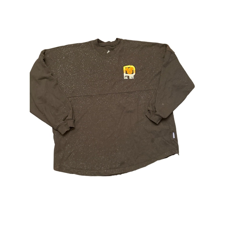 Disney Parks Halloween Spirit‎ Jersey Black Long Sleeve Sweater L